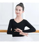 Elissa II -- Women's Long Sleeve Pull-On Sweater -- Black