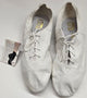 Kelly -- Split Sole Jazz Shoe, Suede Sole Patch -- White