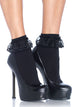 Pamelia -- Women's Lace Ruffle Anklet Socks