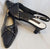 2" Aly -- Women's Studded Sling Sandal -- Black