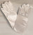 Musau Jr -- Girl's Wrist Length Gloves -- White Satin