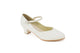 1.5" Amaya -- Instep Strap Character Shoe -- White