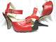 4" Calesita -- Women's Tango Shoe -- Red/Black