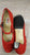 2.25" GinaMarie -- Flamenco Shoe -- Red Suede - Teddy Shoes