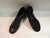 1.25" Carlotta -- Practice Ballroom Tie Shoe -- Black - Teddy Shoes