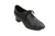 1.25" Rory -- Practice Ballroom Tie Shoe -- Black - Teddy Shoes