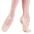 Quinn -- Stretch Canvas Split Sole Ballet -- Light Pink - Teddy Shoes