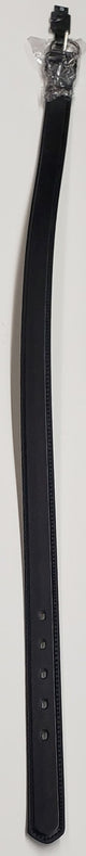 Abda -- Women's Plain Leather Belt -- Black