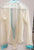 Agostino -- Men's Long Sleeve Latin Ballroom Shirt -- Ivory/Aqua