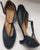 2" Amoura II -- Women's T-Strap Closed Toe  Ballroom Shoe -- Black