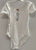 Chelsey V -- Women's Short Sleeve Leotard -- White