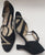2.5" Cholet -- Women's Closed Toe Ballroom Shoe -- Black Suedine