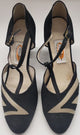 2.5" Cholet -- Women's Closed Toe Ballroom Shoe -- Black Suedine