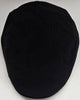 Clem IIII -- Cotton Duckbill Cap -- Black Pinstripe
