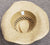 Crew -- Unisex Paper Straw Cowboy Hat -- Beige