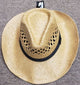 Crew -- Unisex Paper Straw Cowboy Hat -- Beige