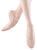 Economy Dansoft -- Leather Full Sole Ballet -- Theatrical Pink