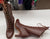 2.5" Daphne -- Women's Flare Heel Ballroom Lace-Up Boot