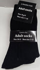 Dawson -- Men's Dress Sock -- Black