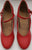 1.5" Dene -- Women's Character Shoe -- Red