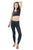 Desirae -- Women's Performance Ankle Pants -- Black