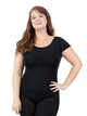 Dina -- Women's Short Sleeve Leotard