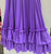 Effie -- Women's Flamenco Skirt -- Purple