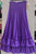 Effie -- Women's Flamenco Skirt -- Purple