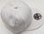 Ian -- Acrylic Fitted Baseball Cap -- White