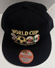 Jacoby -- Unisex World Cup Baseball Cap -- Black