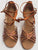 3" Jennilyn -- Women's Latin Ballroom Sandal -- Copper Tan Satin