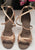 3" Jessica III -- Women's Latin Ballroom Sandal -- Tan Satin