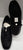 Jordan -- Men's Standard Ballroom Oxford -- Black Leather/Suede