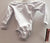 Kaiya -- Children's Long Sleeve Leotard -- White