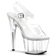 7" Kaleen -- Women's Platform Sandal -- Clear