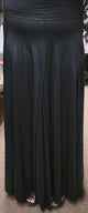 Kaylani -- Women's Flamenco Skirts -- Black Faux Leather