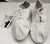 Kelly -- Split Sole Jazz Shoe, Suede Sole Patch -- White