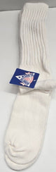 Kristina II -- Women's Cotton Slouch Sock -- White