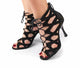 2.75" Kyisha -- Women's Latin Ballroom Boot -- Black Nubuck