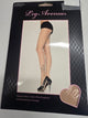LeeAnn -- Women's Sheer Tattoo Print Pantyhose -- Nude