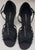 2.5" Lilah -- Women's T-Strap Latin Sandal -- Black Satin