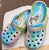 Mariah V Jr. -- Children's " Crocs Style " Sandal -- Tye Dye