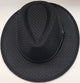 Masiah III -- Unisex Polyester Wide Brim Fedora