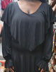 Nayali -- Women's Shawl Collar Leotards -- Black