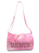 Ondina -- Faux Fur Duffel Bag -- Pink