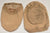 Orbit II -- Stretch Canvas Foot Thong -- Flesh