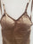 Peri -- Women's Lo Back Camisole Leotard with Removable Padding