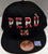 Peru -- -- Snapback Baseball Cap -- Black