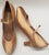 2" Petra IIII -- Women's Standard Ballroom Shoe -- Tan Satin