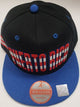Puerto Rico -- Snapback Baseball Cap -- Black/Royal Blue